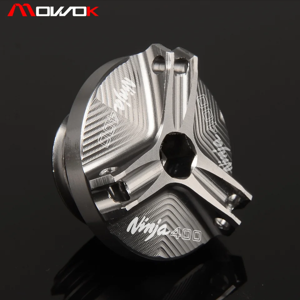 M20* 2,5 CNC алюминиевый двигатель масляный наполнитель Крышка Заглушка винт крышка для KAWASAKI NINJA400 ninja 400