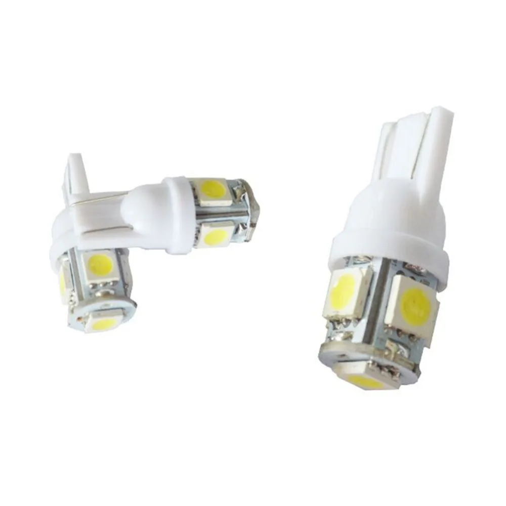 10 шт. T10 W5W Led 194 168 t10 5050 Автомобильная светодиодная лампа для парковки авто