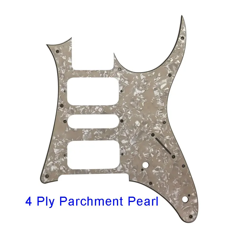 Pleroo Custom Guitar Parts - For MIJ Ibanze GRG 250 Pickguard HSH Humbucker Pickup Scratch Plate Replacement | Спорт и развлечения