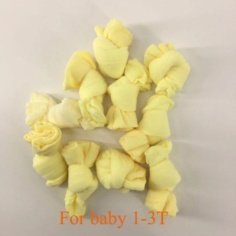 10 pairs-yellow Летние детские носки милые Карамельный цвет новорожденных; сезон осень-зима, комплект тонких нескользящих дышащего полиэстера детские носки «унисекс» ребенок малыш Sokken - Цвет: 10 pairs-yellow