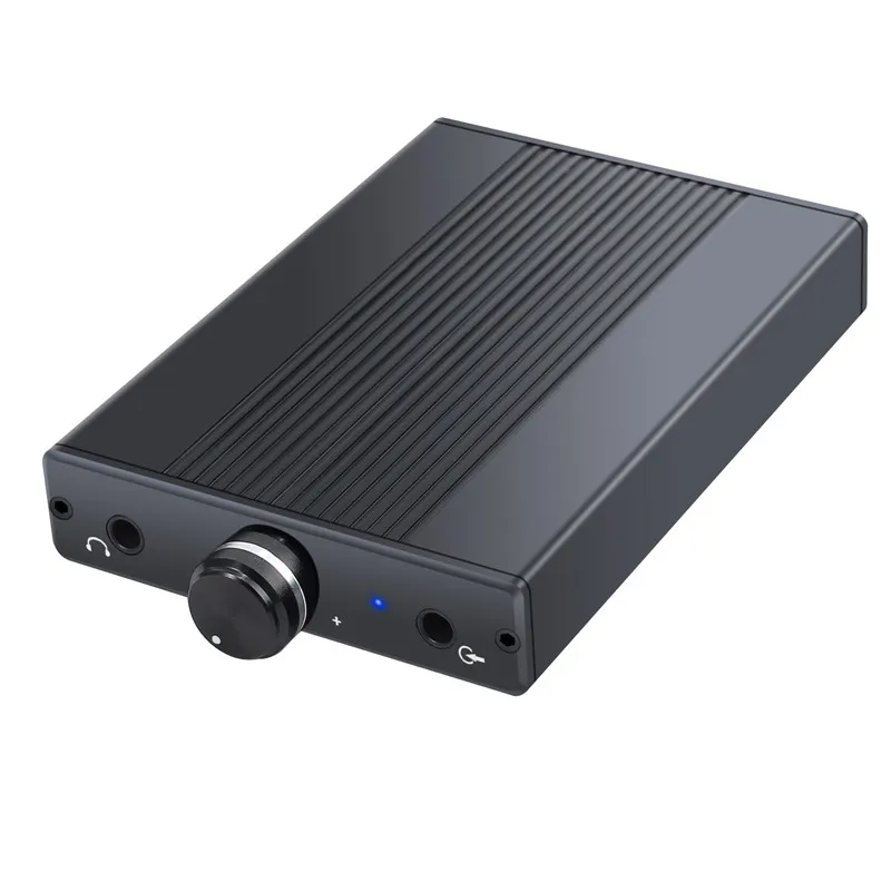 Proster усилитель для наушников алюминиевый HiFi усилитель 3,5 мм AUX Интерфейс стерео аудио супер бас усилитель для наушников для mp3-плееров
