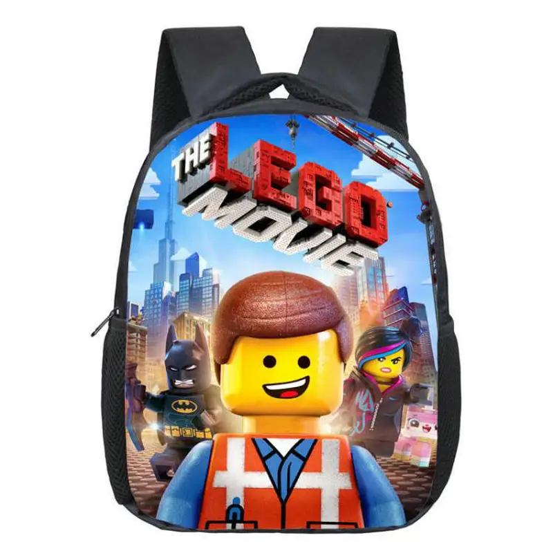 12 дюймовый школьный рюкзак Lego Ninja Batman для детского сада детский девочек и