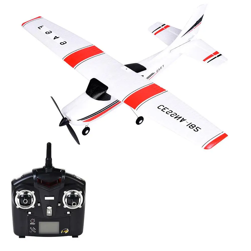 WL Toys F949 RC Toy 2 4G модель самолета трехканальный ручной метательный планер с