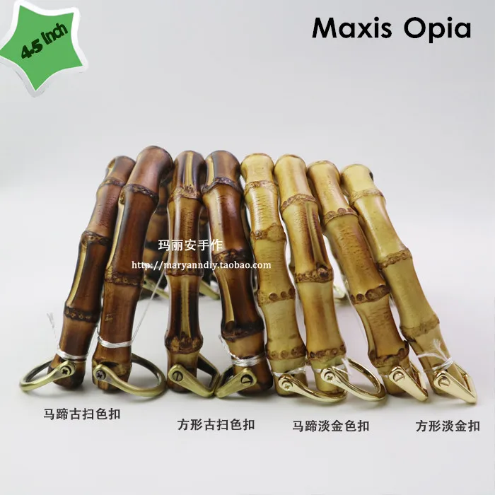 Бамбуковая рамка для сумки кошелька 12X9 см пять пар ручка bts Sac Bandouliere Femme DIY