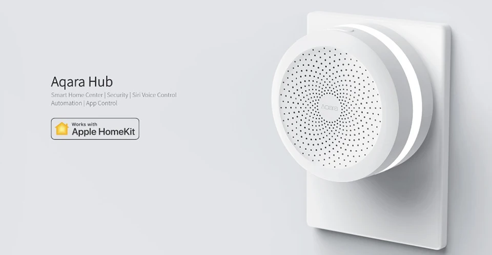 Xiaomi Aqara Hub Gateway с RGB Led Ночной светильник умный рабочий с Apple Homekit Aqara APP Hub International Edition пульт дистанционного управления