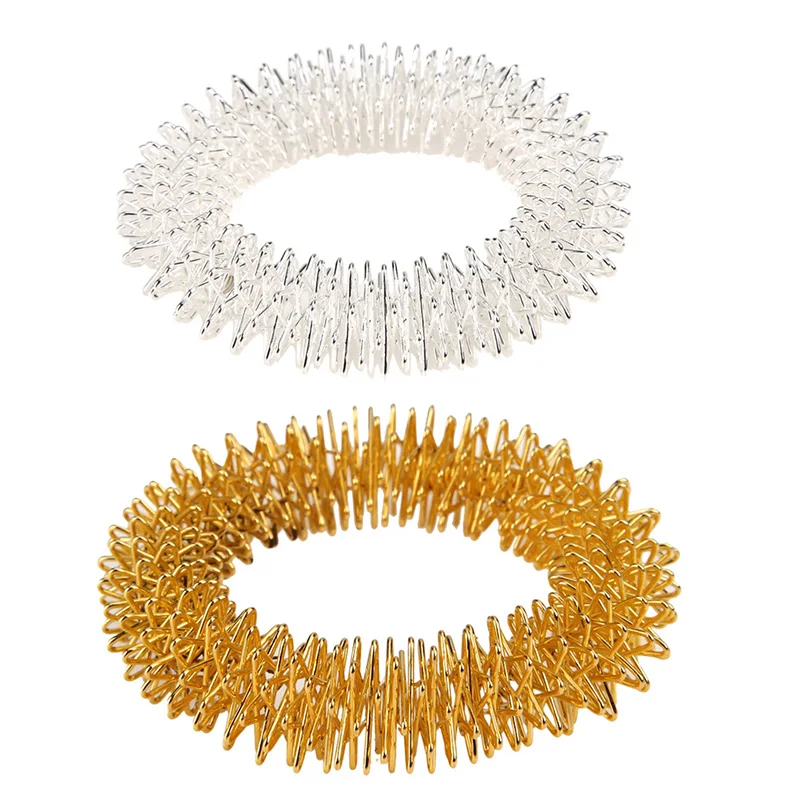 Акупунктурный браслет для запястья массажер Релаксация тела из нержавеющей