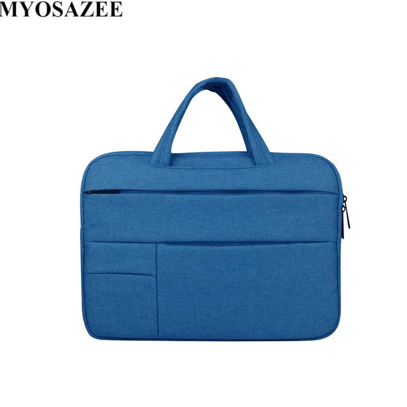 MYOSAZEE Fashion Casual Briefcase Waterproof Crushproof 14 inch Notebook Computer Laptop Bag for Men Women Briefcase