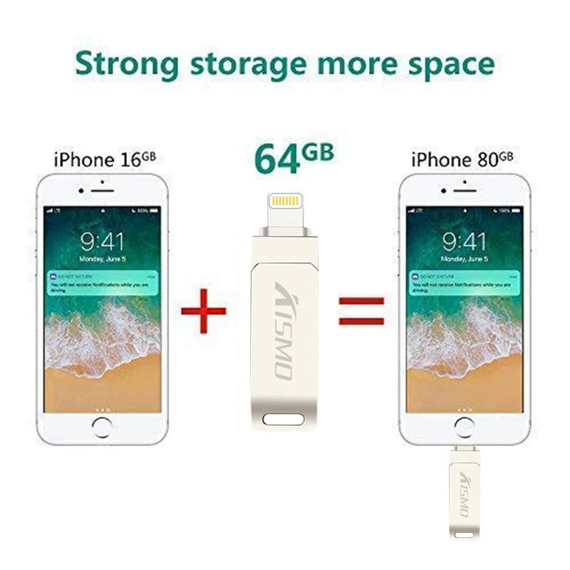 USB-флеш-накопитель 2 в 1 32/64/128 ГБ | Компьютеры и офис