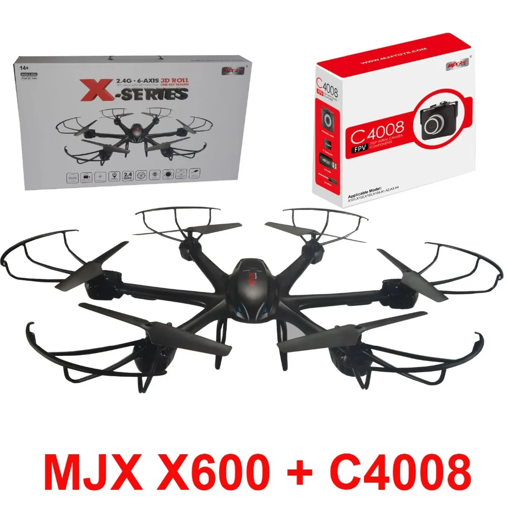 New RC Toys Update MJX X600 Helicopter 2.4G 6-Axis Quacopter Drones with C4008 FPV Wifi camera HD helicopter VS X101 | Игрушки и хобби