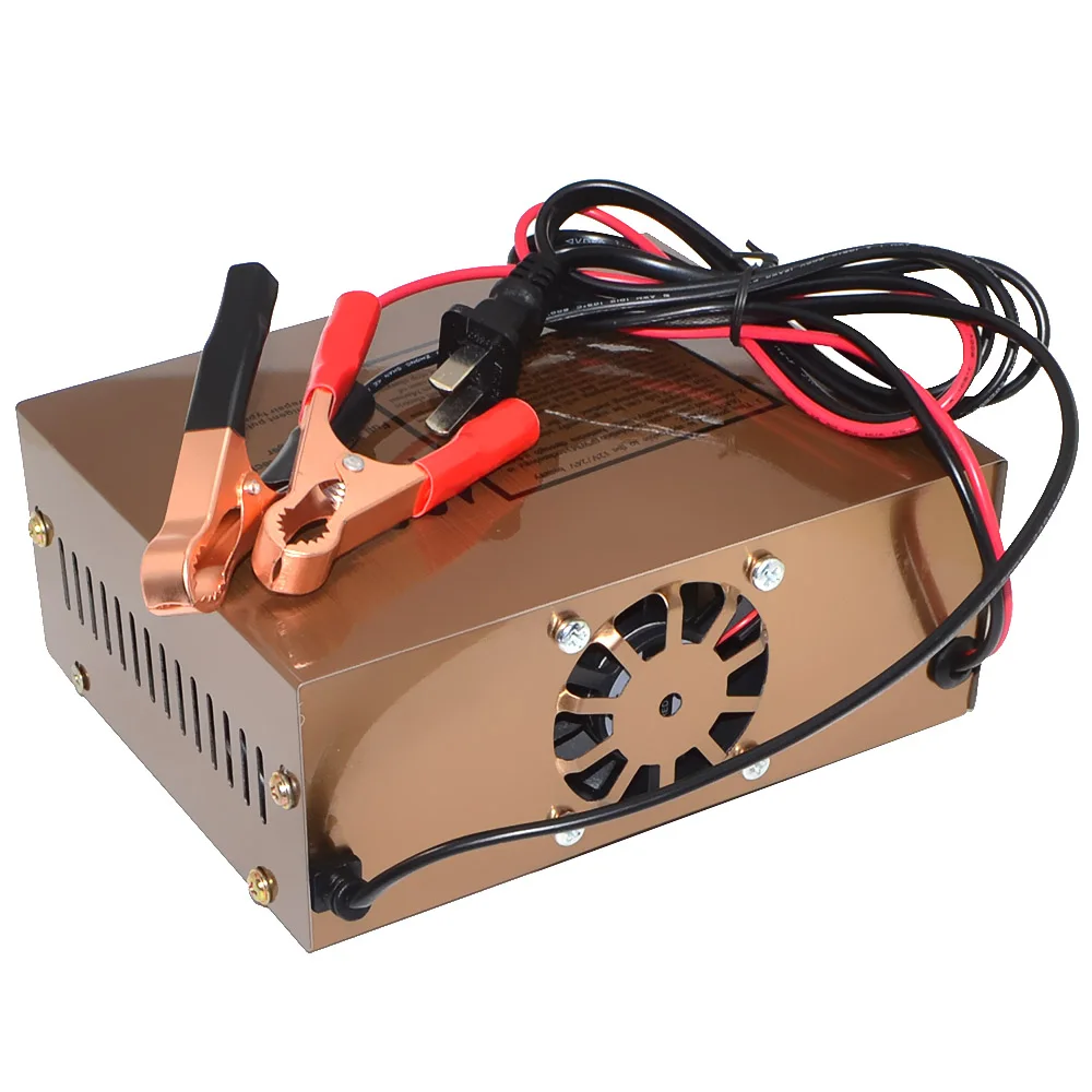 12 V/24 V 100AH автомобиля скутер Батарея Зарядное устройство автоматический светодиодный Дисплей импульсный ремонт Зарядное устройство 12002654