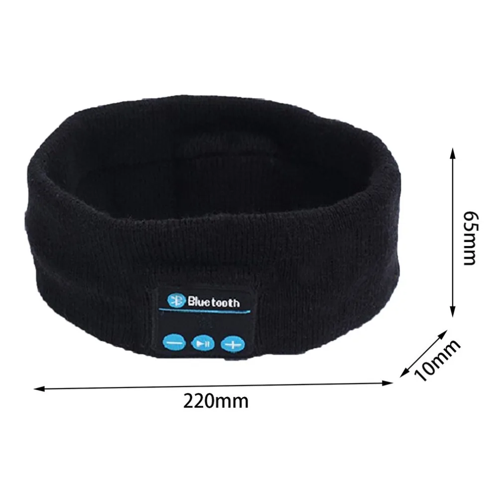 Беспроводная Bluetooth Спортивная головная повязка музыка с гарнитура микрофоном