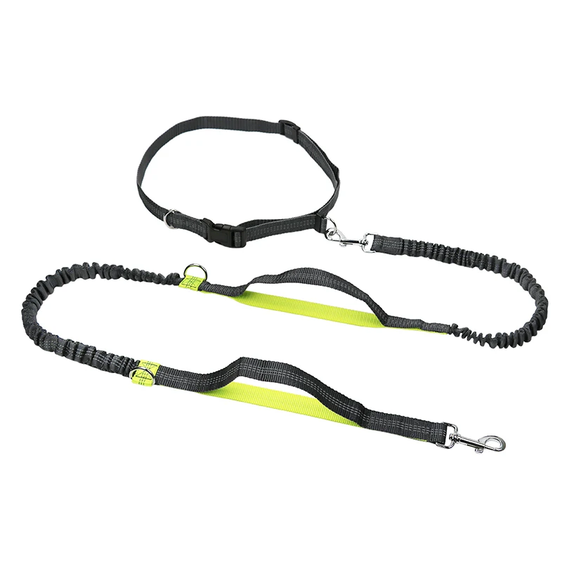 Выдвижной Поводок без рук для собак поводки прогулок бега походов