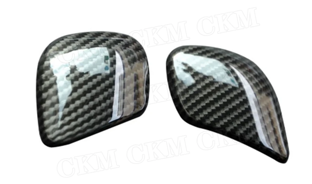 Ручка переключения передач, накладка на головку для Volkswagen VW Golf Polo Beetle Passat CC Scirocco Lavida LHD, наклейки на автомобиль из углеродного волокна