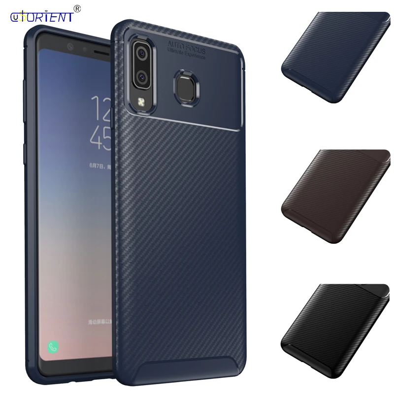 Мягкий ТПУ чехол для Samsung Galaxy A9 Star SM G8858 G885S телефона A8 G8850 G885Y/DS из углеродного