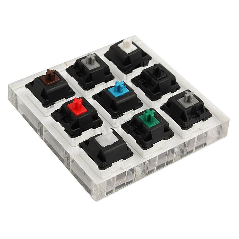 Акриловый прибор для проверки клавиатуры пластиковый пробоотборник Keycap