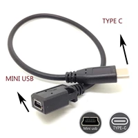 type c usb 3 1 male to 5pin mini usb female charging data sync cable cord adapter