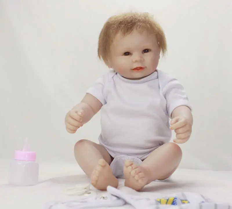 Кукла Reborn Menino силиконовая Реалистичная для новорожденных мальчиков 3/4 | Игрушки и