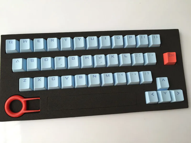 Брелок Cherry MX с подсветкой PBT 37 клавиш Plus ESC двойной для Механическая игровая