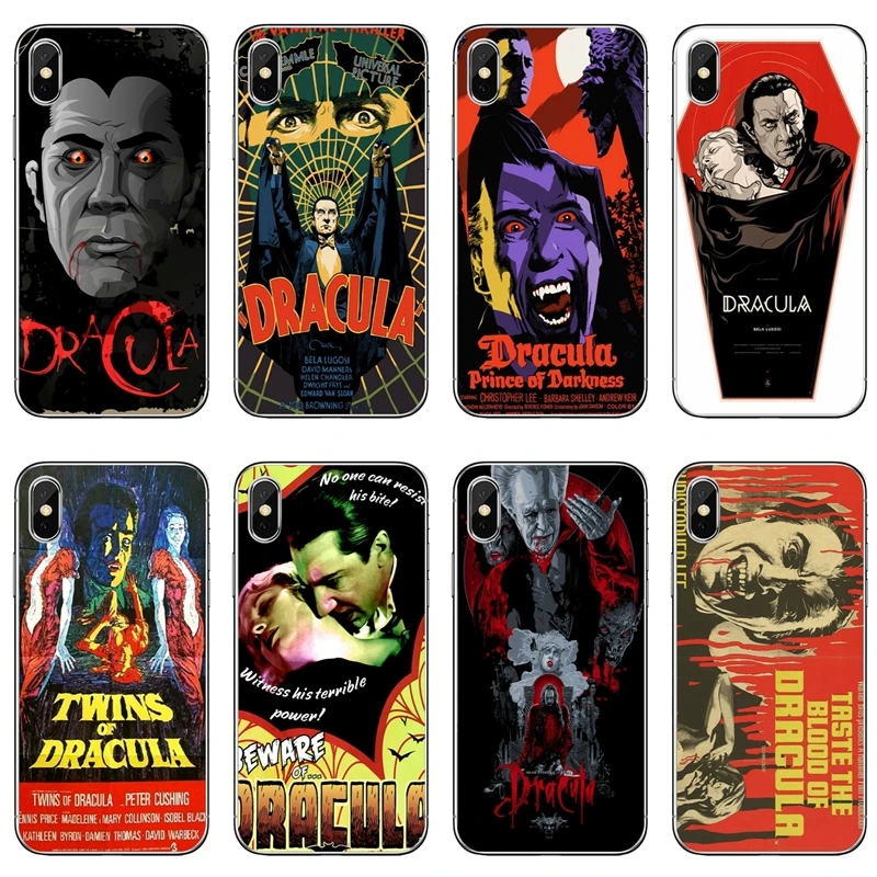 Дракула фильм ужасов для Apple iPhone 8 7 plus 6s 6 plus X XR XS Max SE 5s 5c 5 4s 4 ТПУ мягкий чехол для телефона