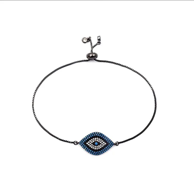 Высокое Качество Модные Титан стали красочные кубического циркония глаз дьявол