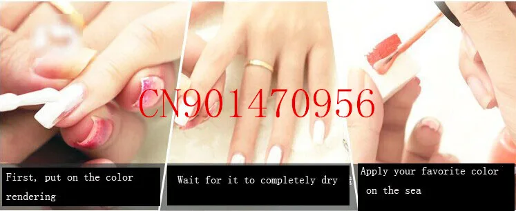 Nail tools nail polish Simple DIY Change color Sponge Creative Tools 8 pieces / set 54 sets | Красота и здоровье