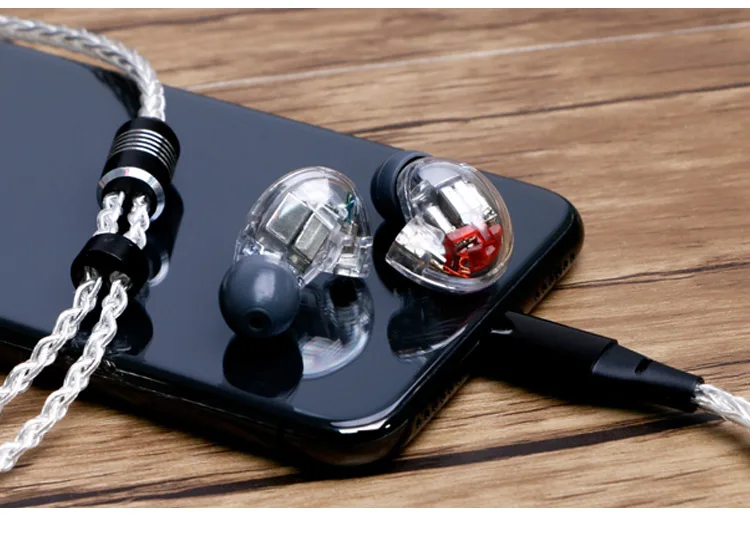 DIY SE846 вкладыши Наушники 5BA уравновешенного якоря 10 водительские предметы Hi-Fi стерео спортивные Шум шумоподавления наушники гарнитура с кабелем