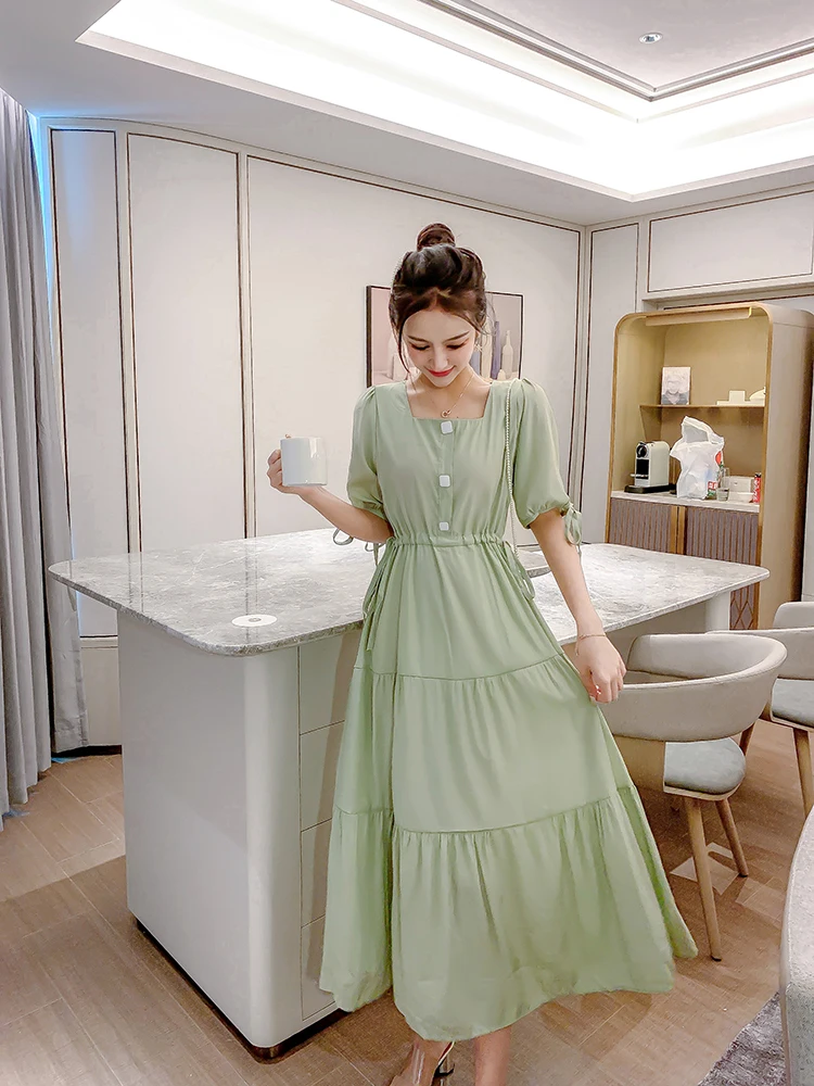 2019 новое летнее шифоновое платье с фруктовыми феи | Женская одежда