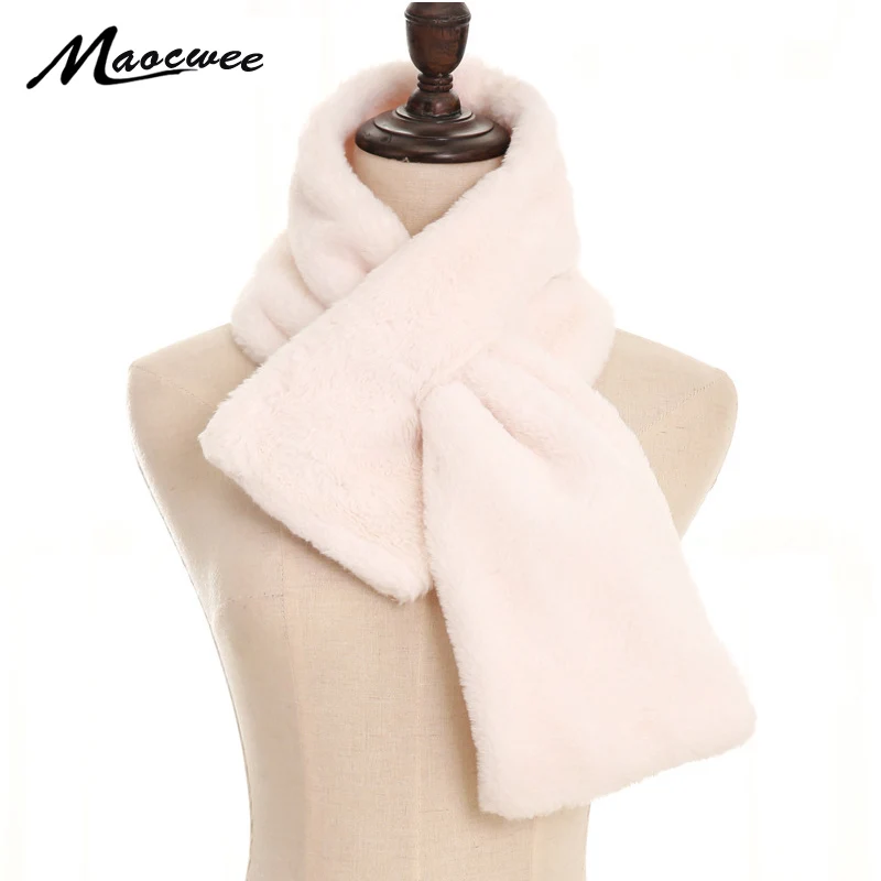 Лидер продаж 2018 женский зимний теплый плюшевый шарф палантин воротник накидка