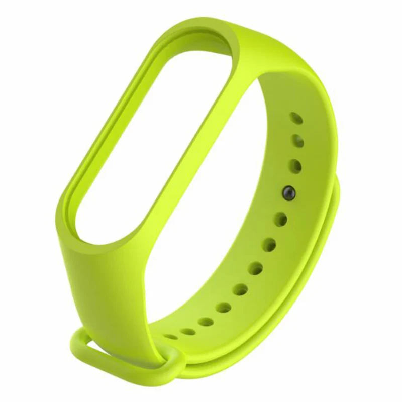 Силиконовый сменный ремешок для браслета Mi band 4 Xiaomi Band 3 аксессуары ремня mi3 |
