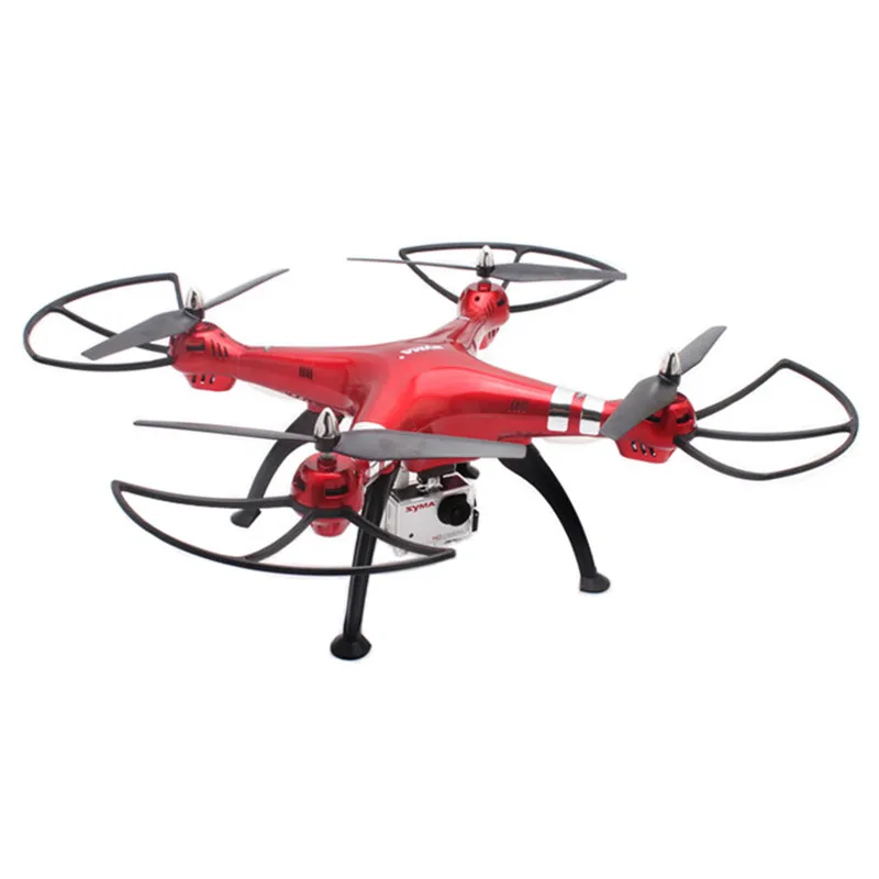 SYMA X8HG Радиоуправляемый Дрон с камерой HD 8MP Квадрокоптер Вертолет Дистанционное управление 2,4 г гироскоп высота удерживает Безголовый режим светодиодные игрушки