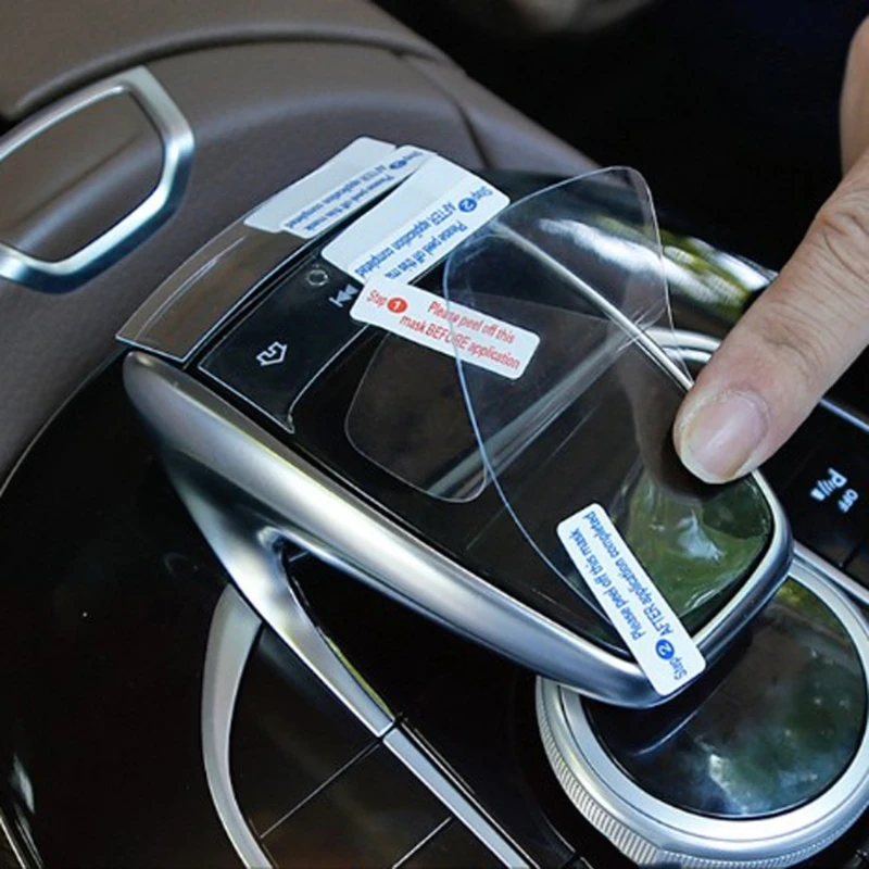 3 шт. для Mercedes Benz центральная консоль мышь сенсорная защитная пленка подходит