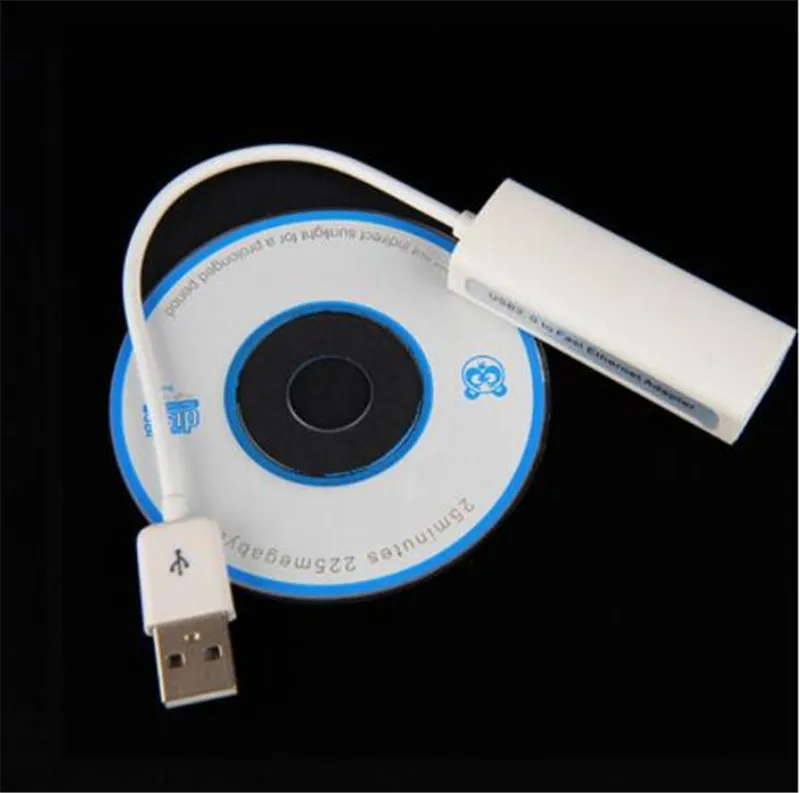 Переходник с USB 2 0 на Ethernet 10/100 м гнездовой кабель RJ45 сетевая Lan карта для