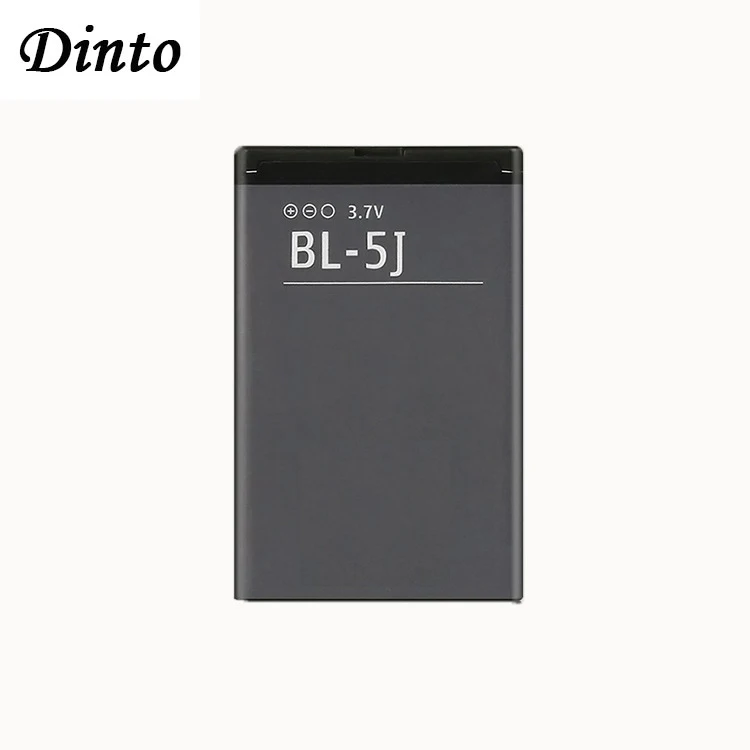 

Dinto 1pc 1320mAh BL-5J BL5J BL 5J Phone Battery for Nokia 5230 5233 5800 3020 XpressMusic N900 C3 Lumia 520 525 530 5900