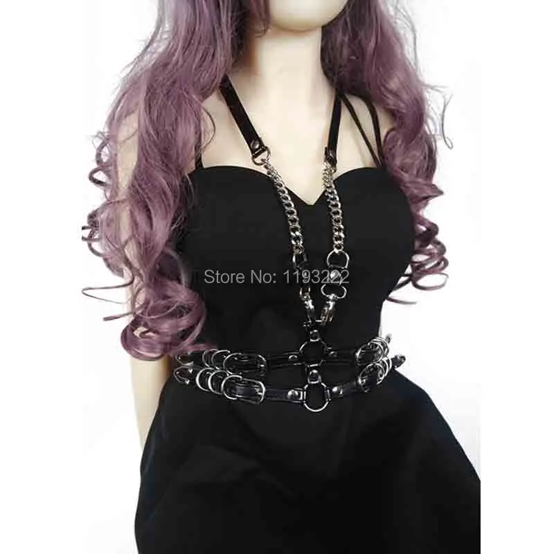 Модный сексуальный женский бюстгальтер в стиле панк для косплея | Женская одежда
