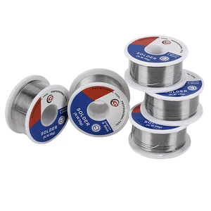 Проволока для пайки JCD, 50 г, 0,60,81,01,21,5 мм, 6040 флюс 2.0%, 45 футов, Оловянно-свинцовая Оловянная проволока, сердечник из расплава, катушка для пайки