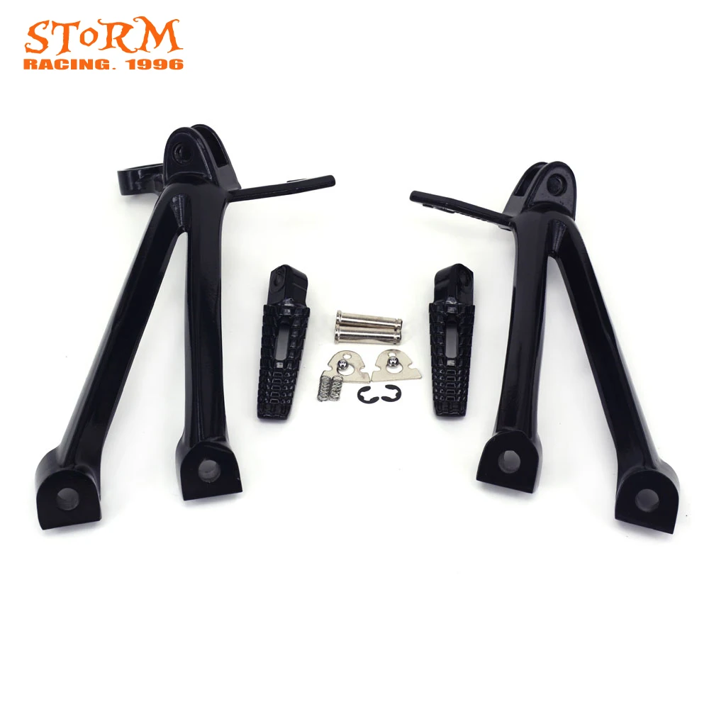 Задние подножки педали для ног кронштейн SUZUKI GSXR600 GSX600R GSXR750 GSX750R 2008 2010 08 09 10