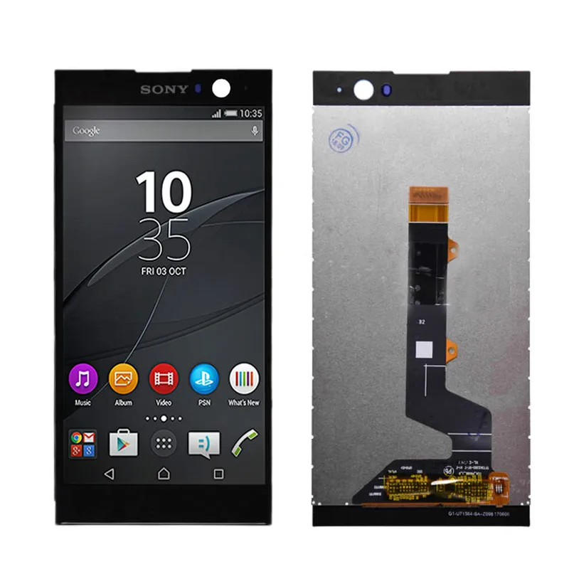 ЖК дисплей для Sony Xperia XA2 H4133 H4131 H4132 с кодирующий преобразователь сенсорного экрана