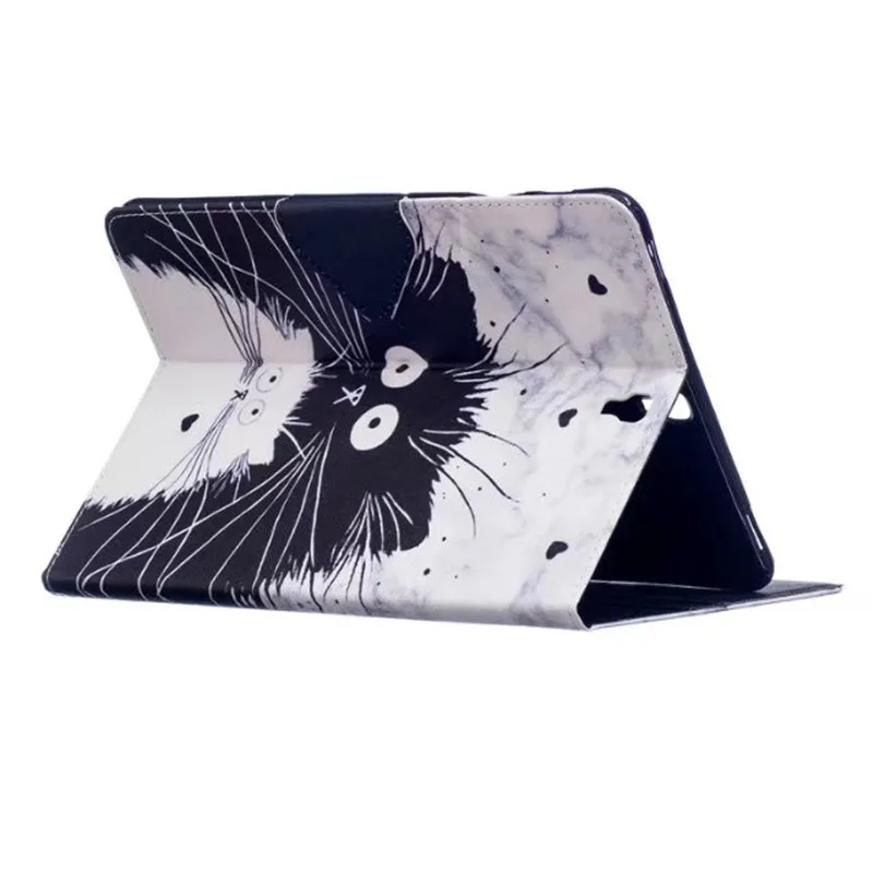 Чехол из искусственной кожи с мультяшным рисунком для Samsung Tab S3 T820 Filp чехол