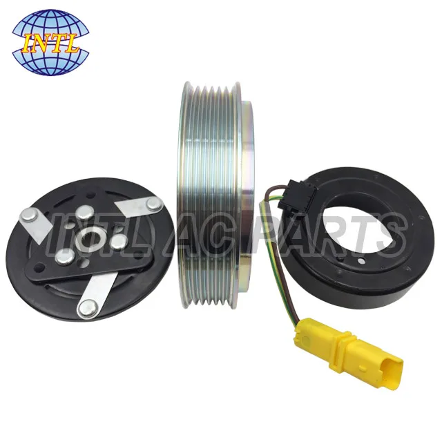 Sanden SD6C12 1363 1351 1364 1355 1367 Авто A/C AC Компрессор сцепления шкив Комплект для peugeot 207 307 408 Citroen C2 C4 9671216280