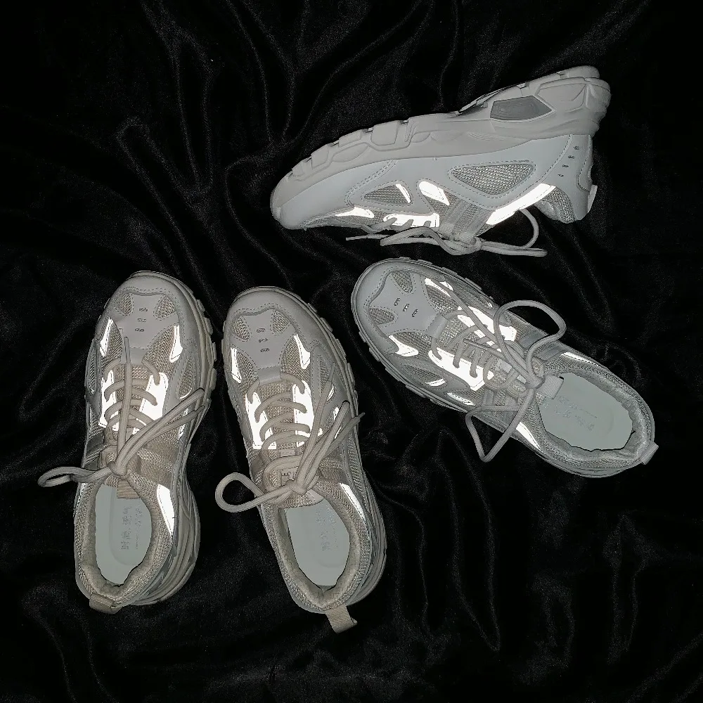 Женские кроссовки для бега белые в Корейском стиле весна 2019|Обувь без каблука| |