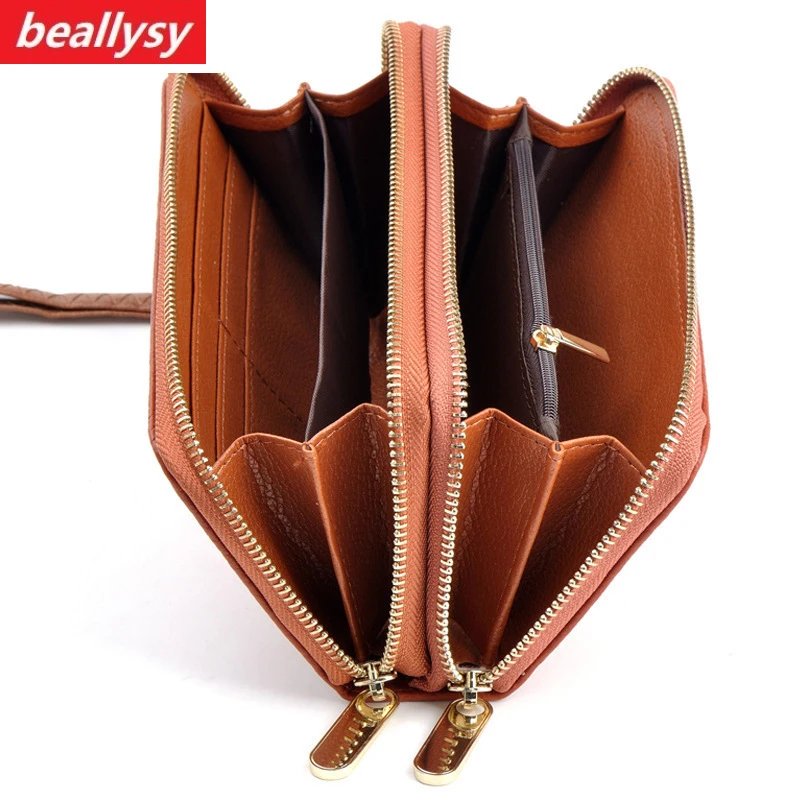 Женский кошелек из натуральной кожи аллигатора женский длинный клатч Дамский