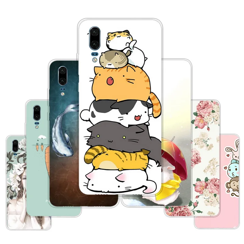 Meaford для Huawei P20 чехол телефона силиконовый мягкий Ультратонкий из ТПУ с