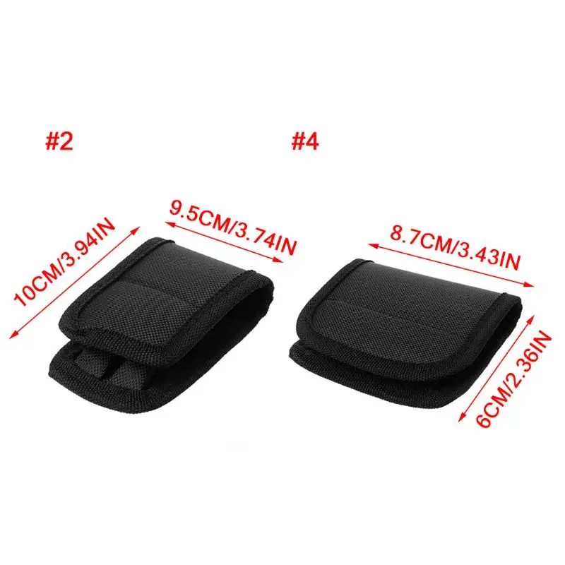 18650 Battery Storage Bag AAA AA Batteries Case Carrying Holder Pouch Outdoor Camping Hiking |