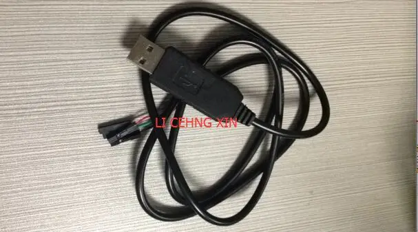 Черный PL2303HX преобразователь USB в RS232 TTL USB-COM модуль последовательного адаптера |