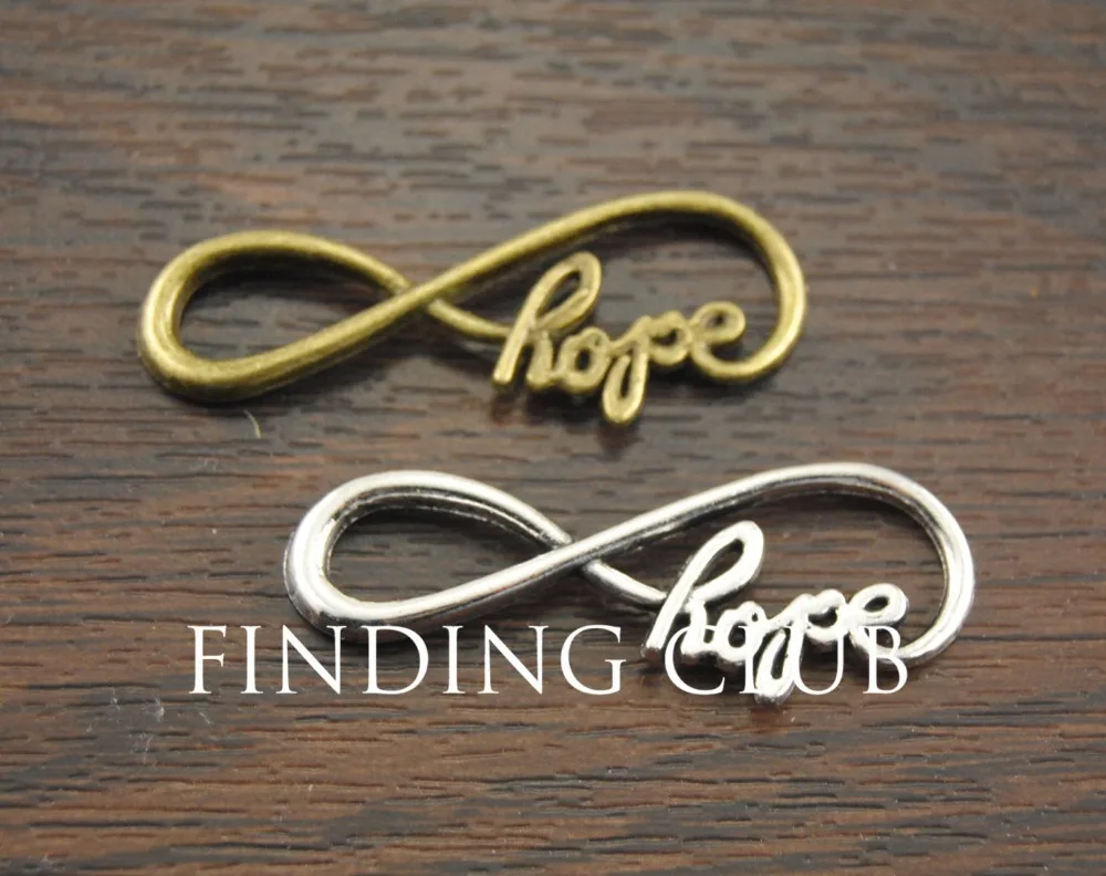 

30 шт., подвеска бесконечность, символ с надежным соединителем, подвеска бесконечность, сделай сам, металлический браслет, колье, ювелирные и...