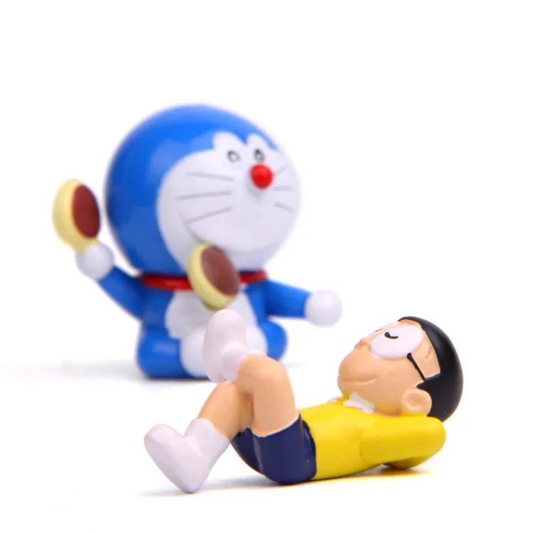 2 шт./компл. Doraemon цифры Рисунок ПВХ Куклы Шизука Минамото Такеши года Dorami Doranikov
