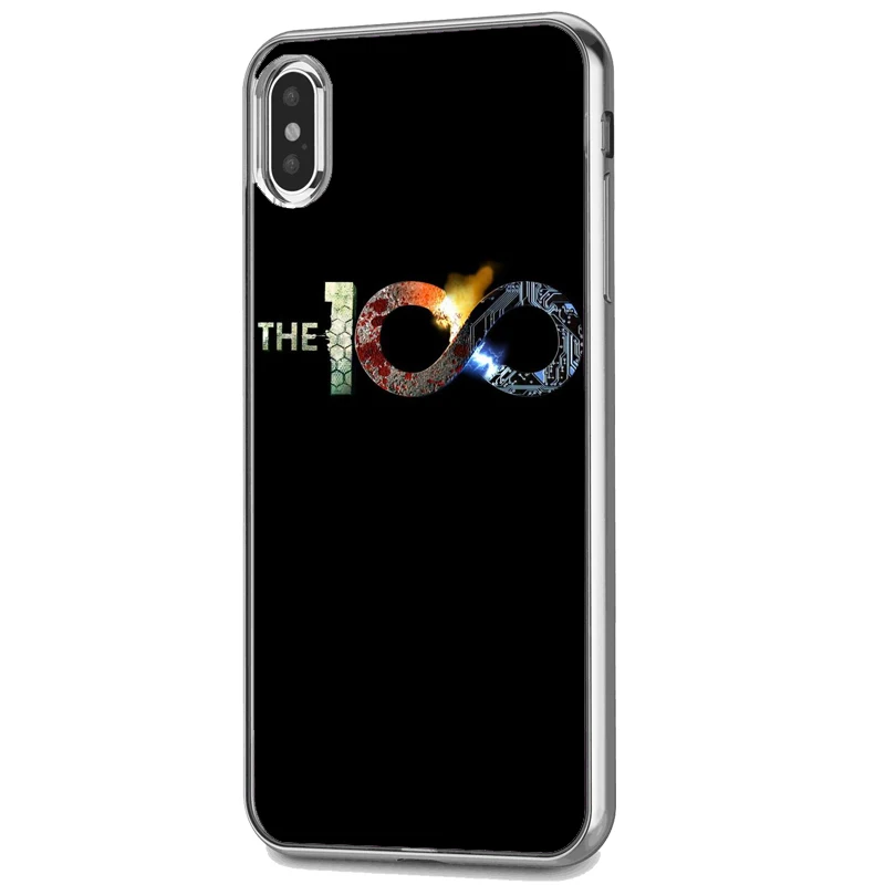 Горячая продажа ТВ шоу 100 серия Мягкий ТПУ чехол для телефона iPhone 4S 5S SE 5C 6 6s 7Plus 8 8plus