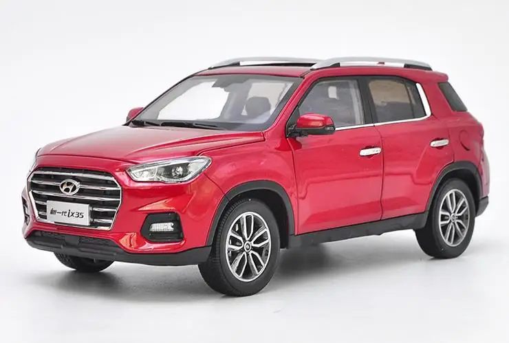 Высокая моделирования HYUNDAI IX35, расширенная Коллекция Модель 1:18 игрушечная машинка из сплава, литая металлическая модель, Изысканные Подарки