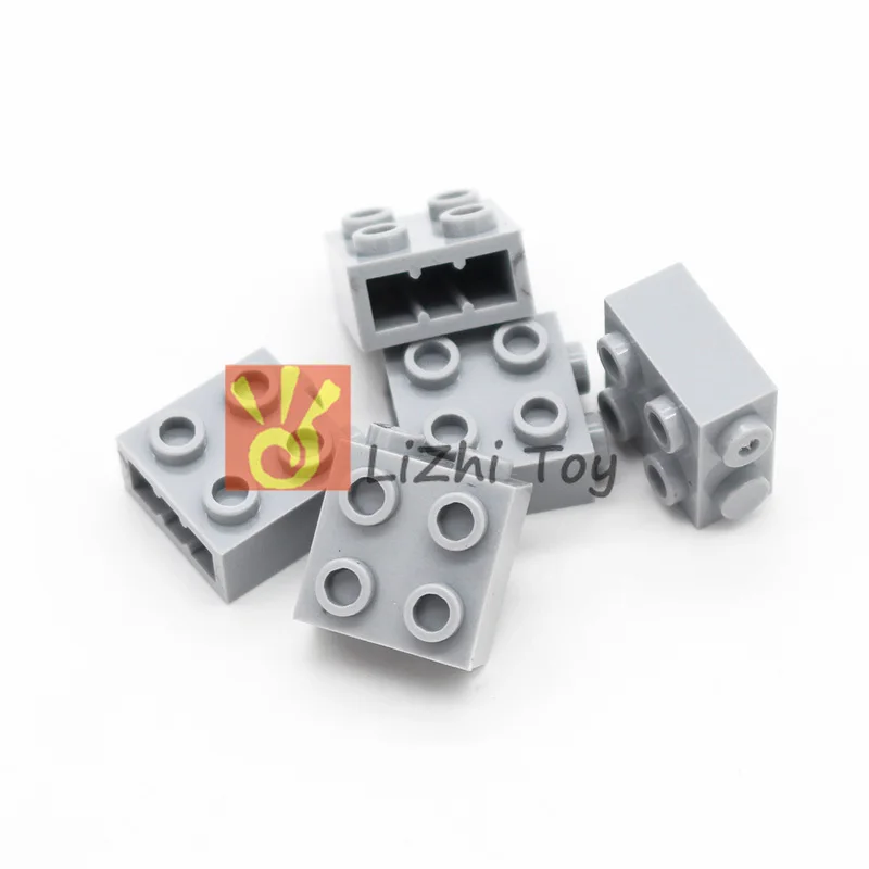 Детали для конструктора MOC 22885 модифицированный кирпич 1x2x1 2/3 с шипами на 1 стороне