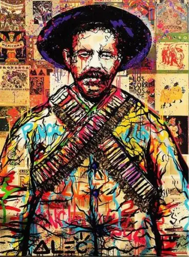 100% ручная работа Alec Monopoly Dilon мальчик картина маслом на холсте городское искусство